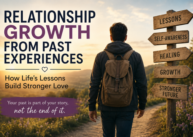 Relationship Growth From Past Experiences for Stronger Relationships
