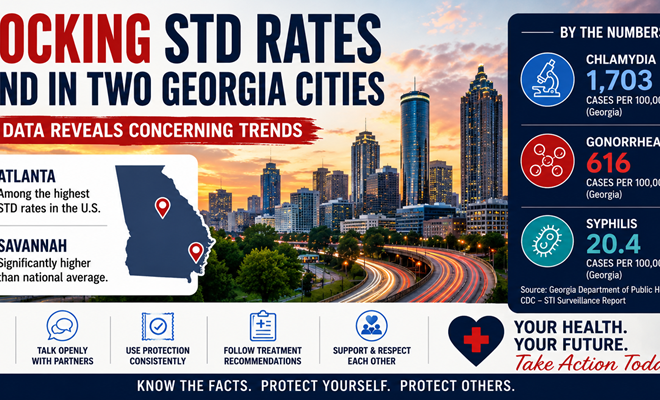 Shocking STD Rates Found in Two Georgia Cities: What the Latest Data Means