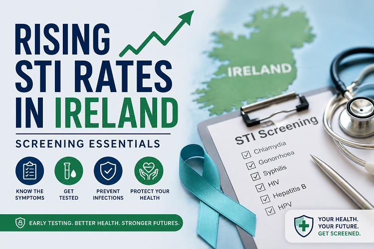 Rising STI Rates in Ireland: Why Regular Screening Matters More Than Ever