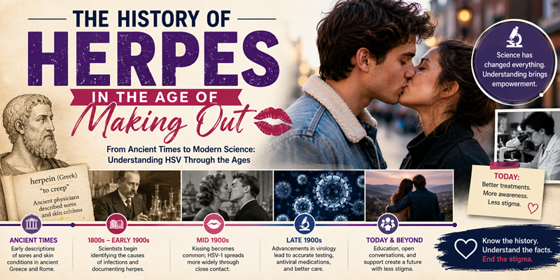 The History of Herpes in the Age of Making Out: Then and Now