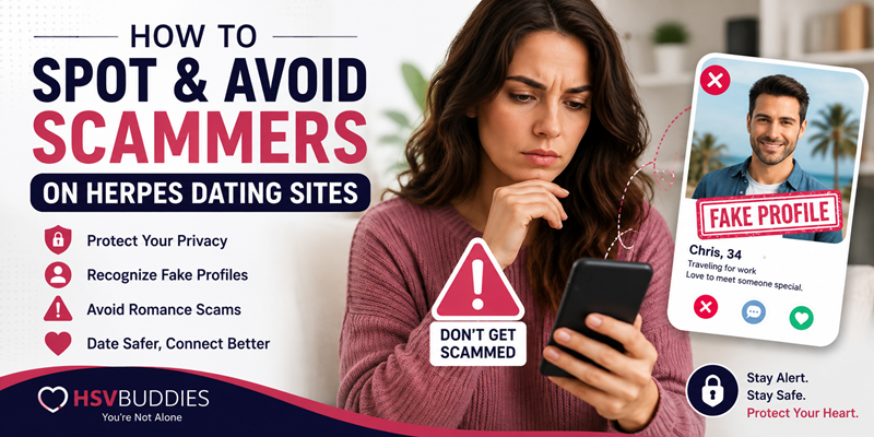 How to Spot and Avoid Scammers on Herpes Dating Sites