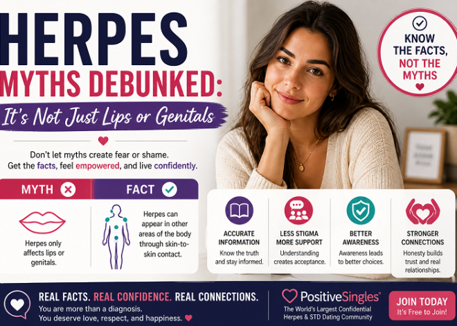 Herpes Myths Debunked: It’s Not Just Lips or Genitals