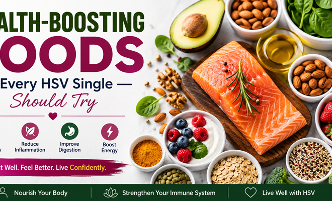 Health-Boosting Foods Every HSV Single Should Try