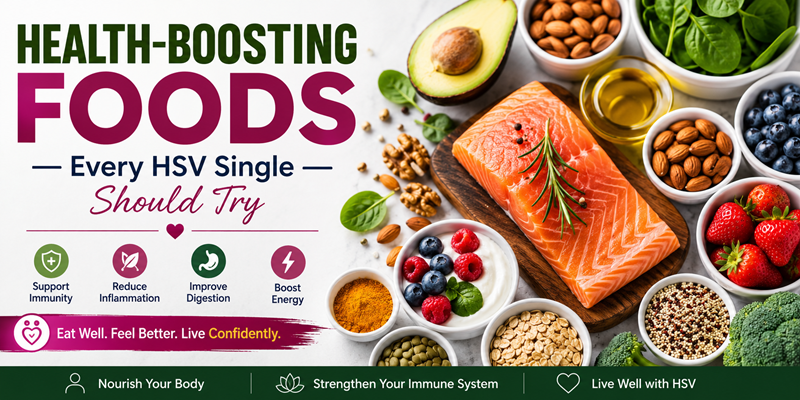 Health-Boosting Foods Every HSV Single Should Try