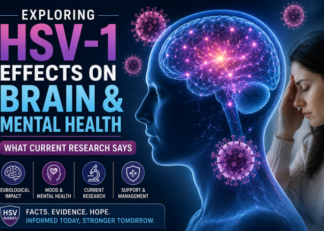 Exploring HSV-1 Effects on Brain & Mental Health: What Current Research Says