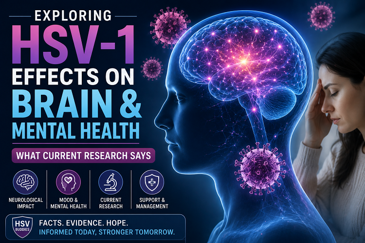 Exploring HSV-1 Effects on Brain & Mental Health: What Current Research Says