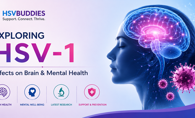 Exploring HSV-1 Effects on Brain and Mental Health: What Current Research Says