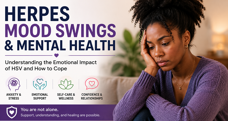 Herpes Mood Swings: Mental Health, Anxiety, and HSV Support