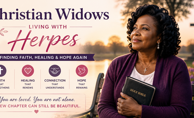 Christian Widows Living with Herpes: Finding Faith, Healing, and Hope Again