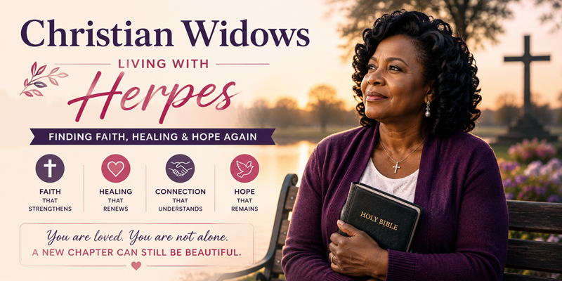 Christian Widows Living with Herpes: Finding Faith, Healing, and Hope Again