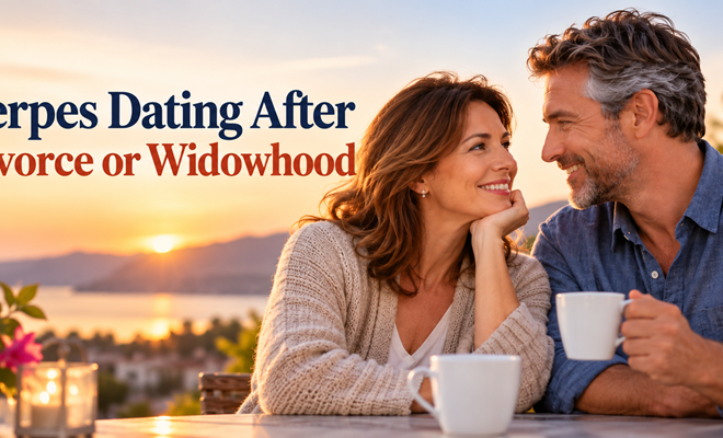 Herpes Dating After Divorce or Widowhood: How to Start Again With Confidence
