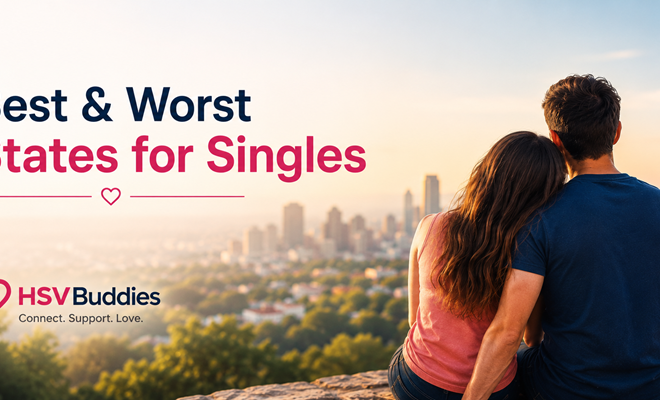 Best & Worst States for Singles: Finding the Right Place for Love