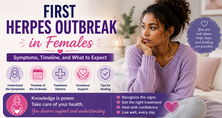First Herpes Outbreak in Females: Symptoms, Timeline, and What to Expect