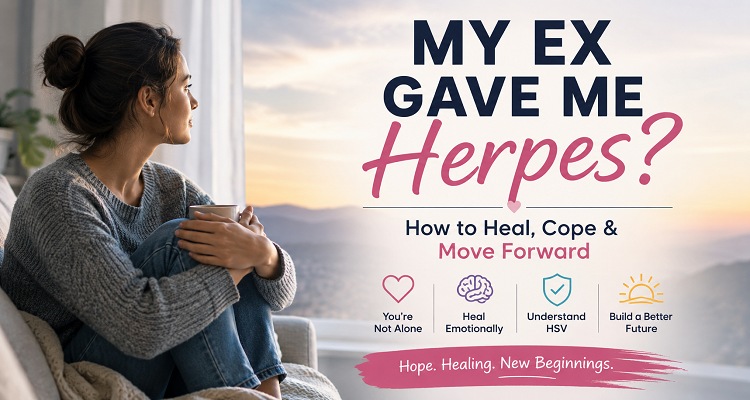 My Ex Gave Me Herpes: How to Heal, Cope, and Move Forward with Confidence