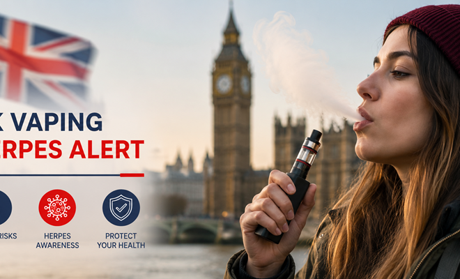 Urgent UK Alert: Herpes Risk Poses Threat to 5.5 Million Vapers