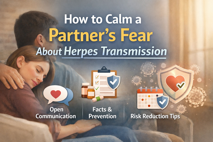 How to Calm a Partner’s Fear About Herpes Transmission