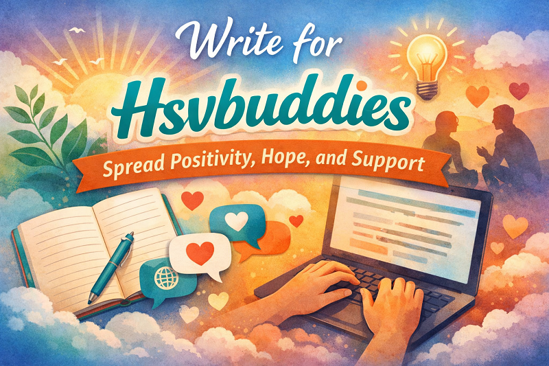 Write for Hsvbuddies: Spread Positivity, Hope, and Support