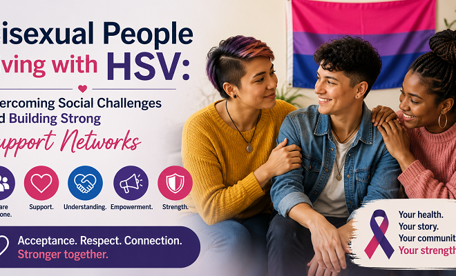 Bisexual People Living with HSV: Finding Support and Confidence