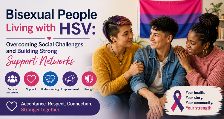 Bisexual People Living with HSV: Finding Support and Confidence