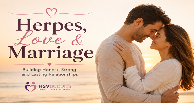 Can people with herpes find love and get married?
