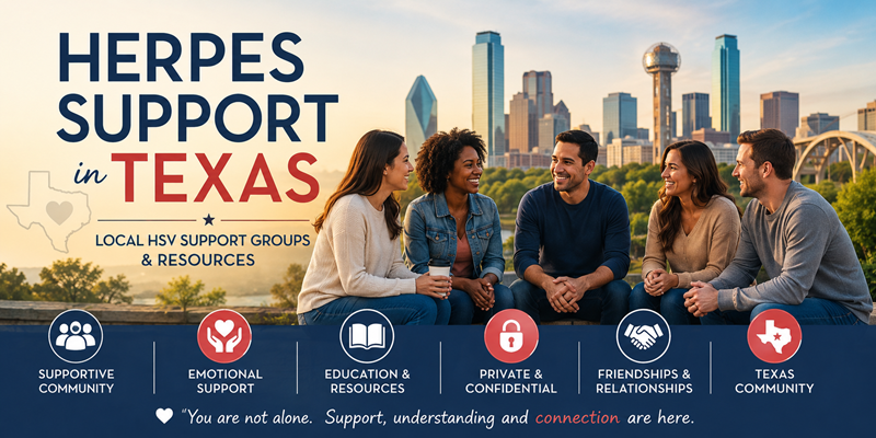 Herpes Support in Texas | Local HSV Support Groups & Resources