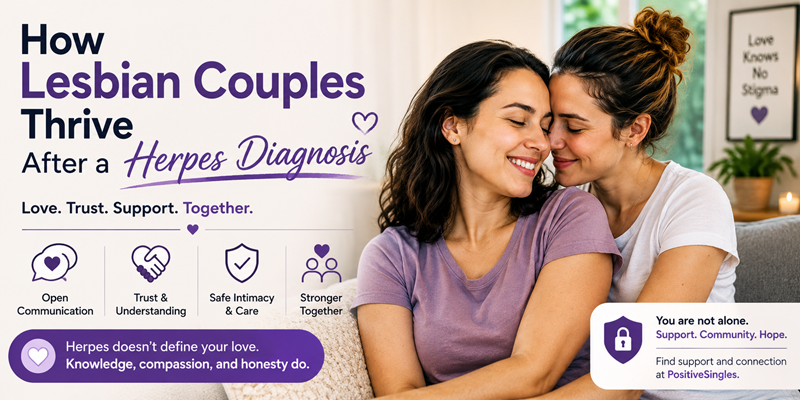 How Lesbian Couples Thrive After a Herpes Diagnosis