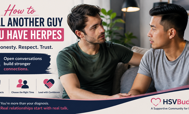 How Do You Tell Another Guy You Have Herpes?