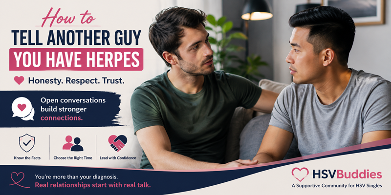 How Do You Tell Another Guy You Have Herpes?