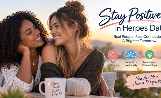 How to Stay Positive When Herpes Dating Feels Difficult