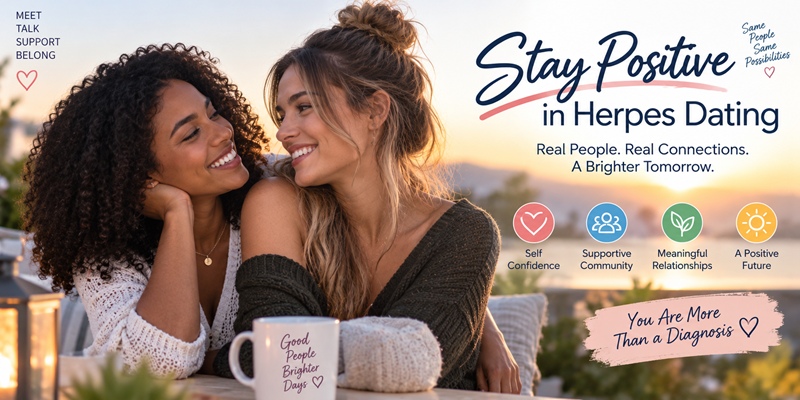 How to Stay Positive When Herpes Dating Feels Difficult